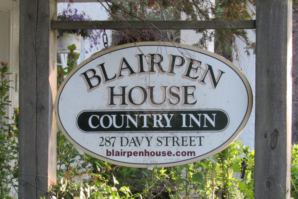 Blairpen House Country Inn Sign