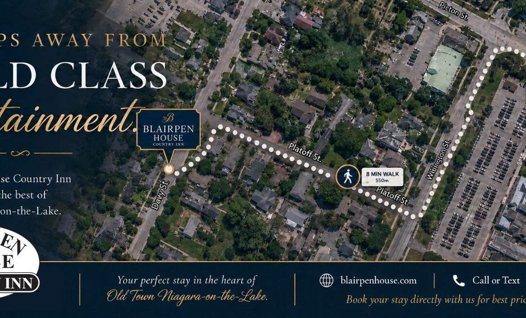 Shaw Festival, Just Steps Away From Blairpen House Country Inn